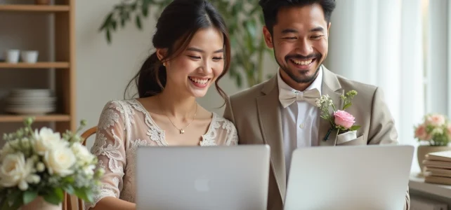 Les meilleures idées et inspirations pour organiser un mariage inoubliable en ligne